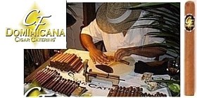 Cigar roller at N.J. wedding